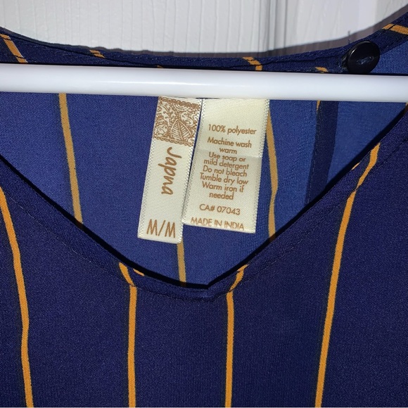 JAPNA Tie Back Lightweight Short Sleeve Blouse | Women’s Size M - Picture 3 of 4